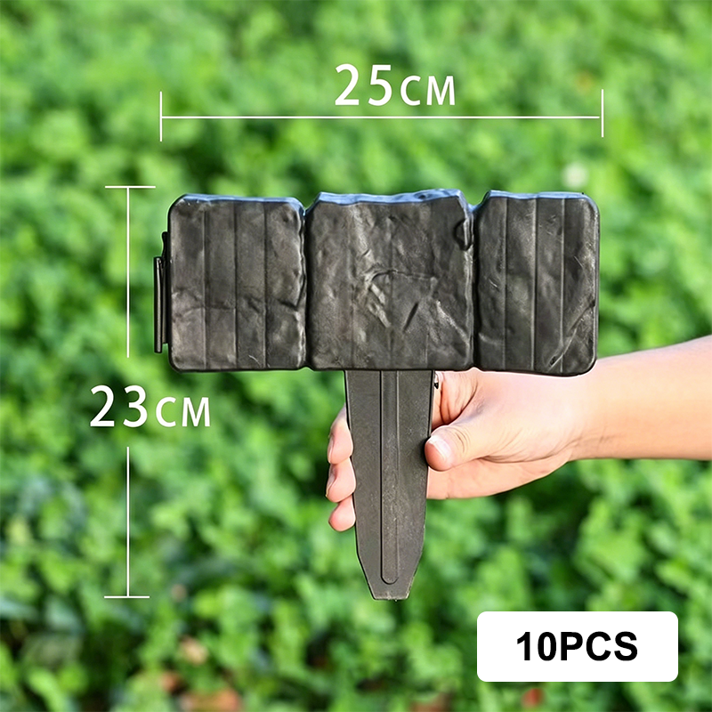 Instant Curb-Appeal Stone-Look Border Panels