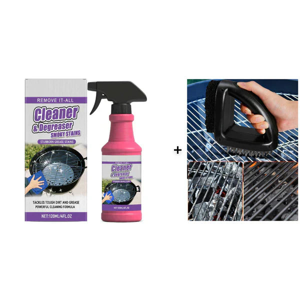 🌞Summer Hot Sale 🌿Fast-Acting Heavy-Duty Grill Degreaser Spray