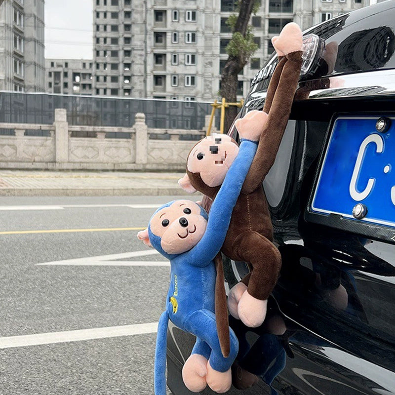 Car Exterior Long Arm Monkey Hanging Ornament