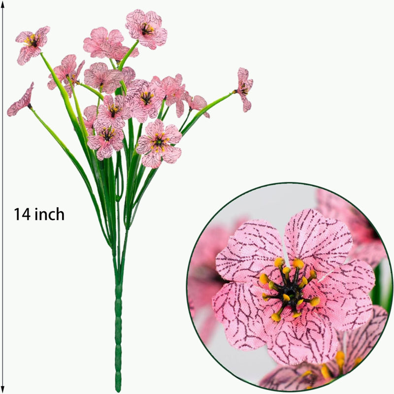 Artificial Violet Decorative Flowers💐