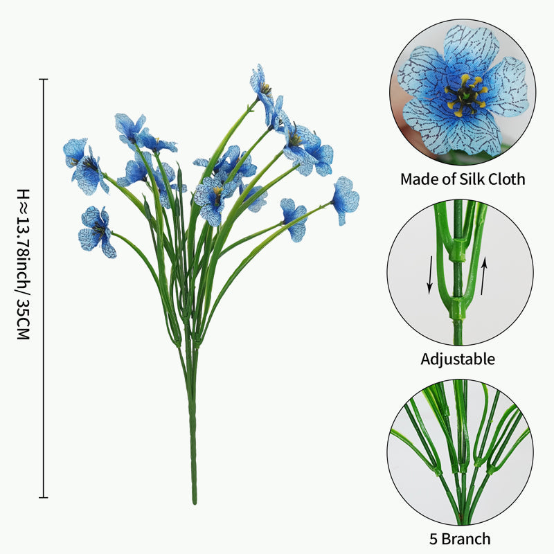 Artificial Violet Decorative Flowers💐