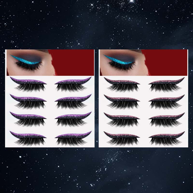 ✨ SELF-ADHESIVE EYELINER & LASH STICKERS