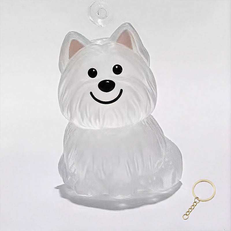 🐶Pet Hair Souvenir Pendant Keychain – Keep the Warmth of Your Companion💖✨