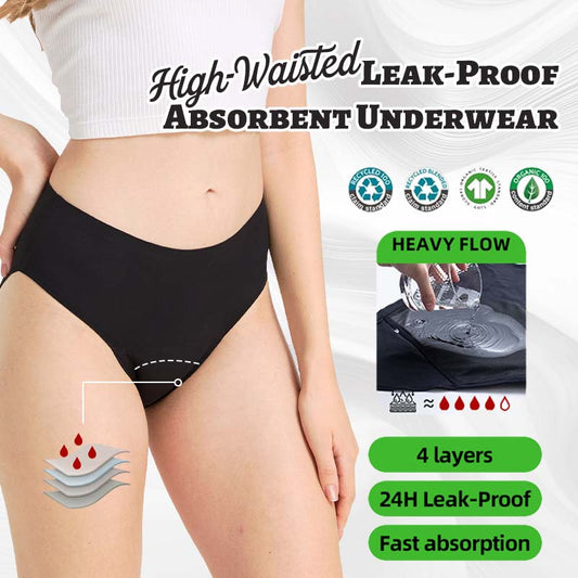 🌸 High-Waist Leakproof Absorbent Briefs