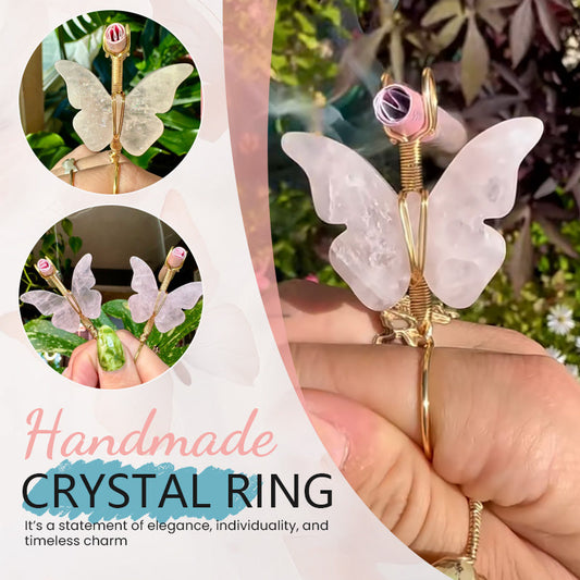 Handmade-Crystal Ring