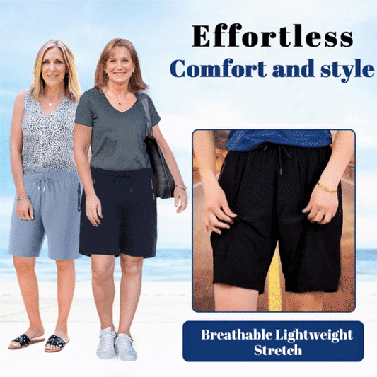 ⌛This week's special offer🧊Keeps you cool all sommaren❄️🩳Fast-drying stretch shorts made of ice silk