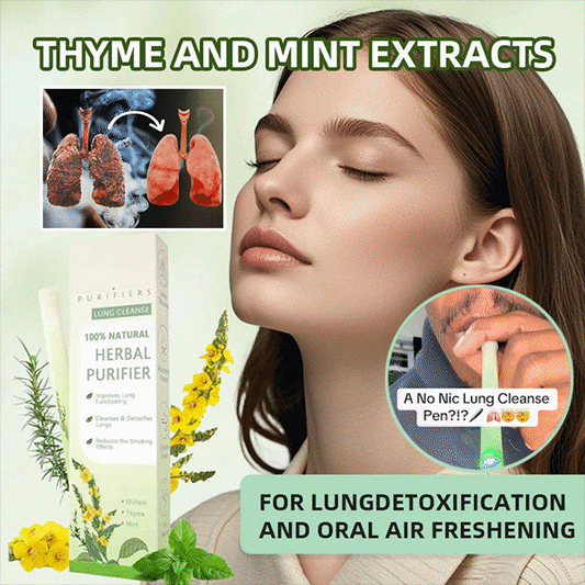 2025 New product 🌱 Thyme And Mint Extracts For Lungdetoxification