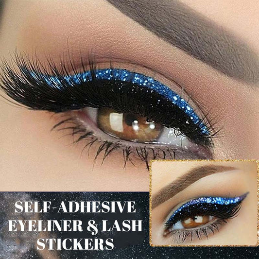 ✨ SELF-ADHESIVE EYELINER & LASH STICKERS