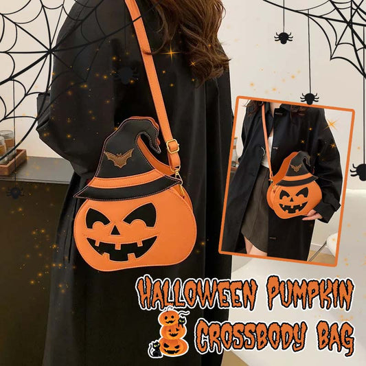 Halloween Pumpkin Crossbody Bag 🎃
