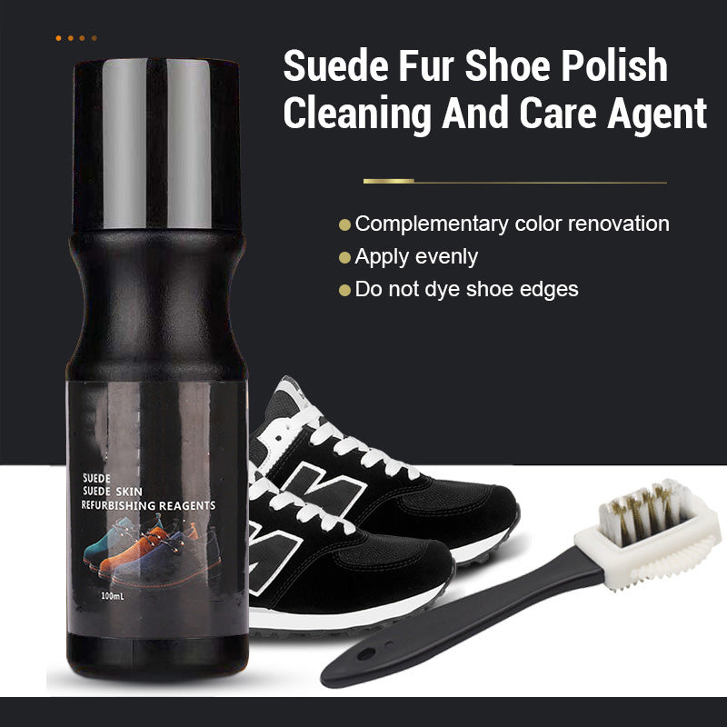 Suede Fur Shoe Polish Cleaning And Care Agent