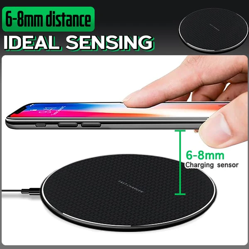 15W Fast Charging Wireless Charger Pad