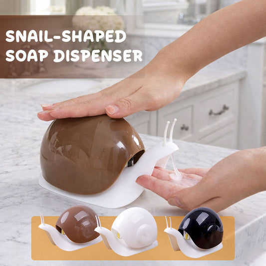 Snail-Shaped Soap Dispenser