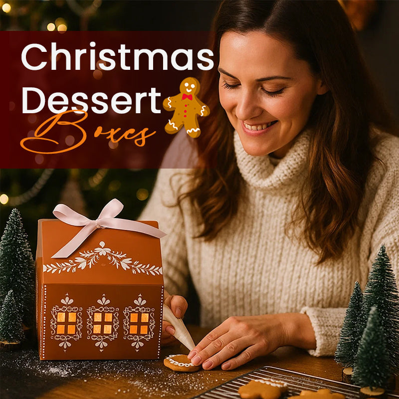 🎄Christmas Dessert Boxes – Festive Charming Gift Packaging