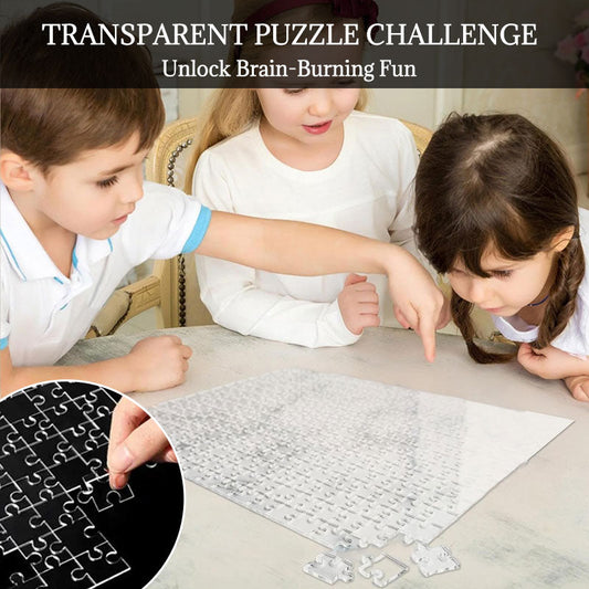 ✨Transparent Puzzle Challenge · Unlock Brain-Burning Fun✨