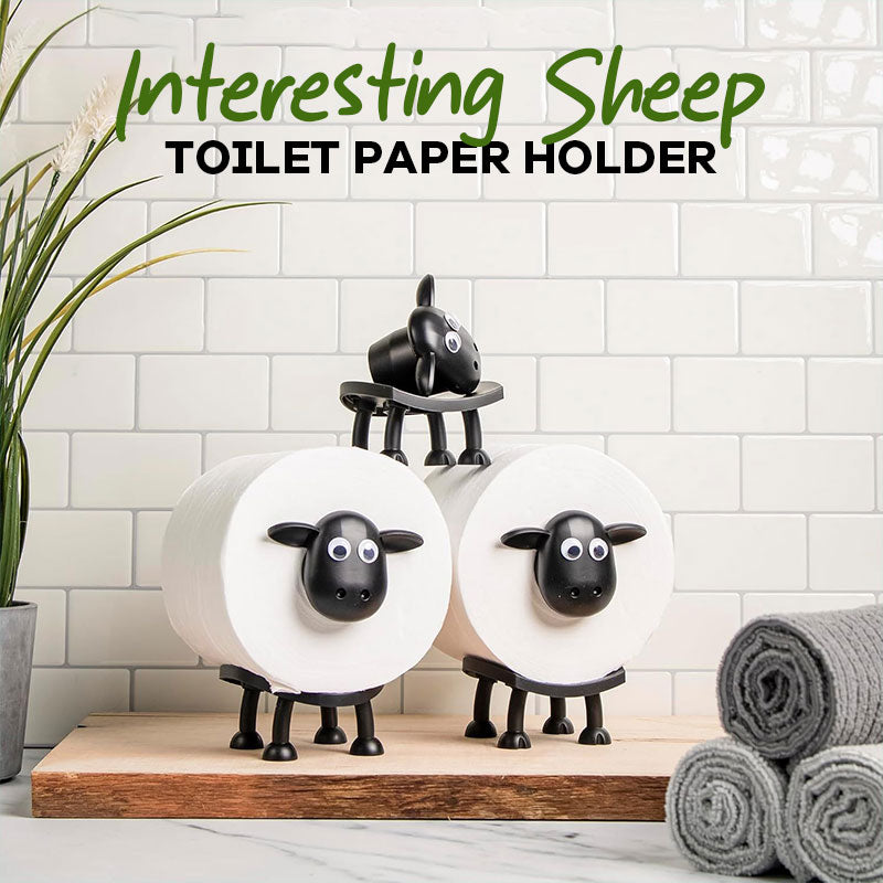 Interesting Sheep Toilet Paper Holder Home Creative Roll Holder