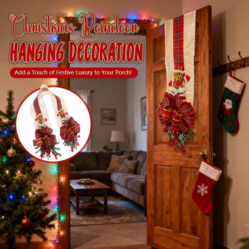 Christmas Reindeer Hanging Decoration