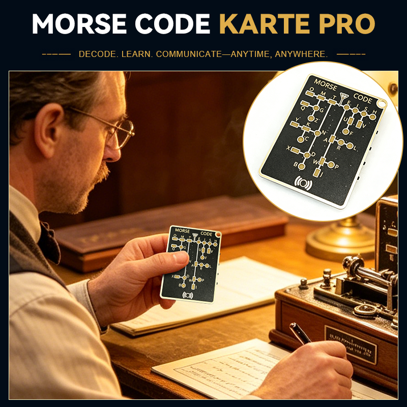 Morse Code Karte Pro