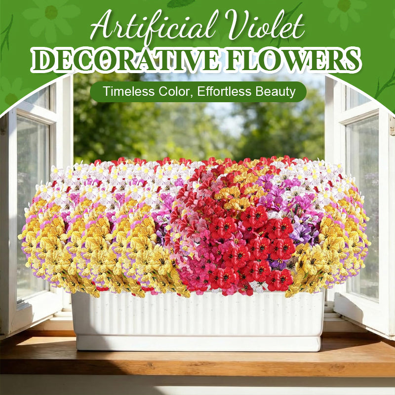 Artificial Violet Decorative Flowers💐
