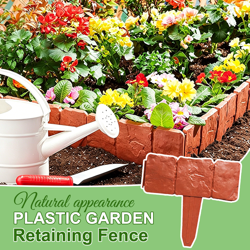 Instant Curb-Appeal Stone-Look Border Panels