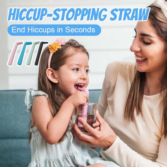 Hiccup-stopping Straw