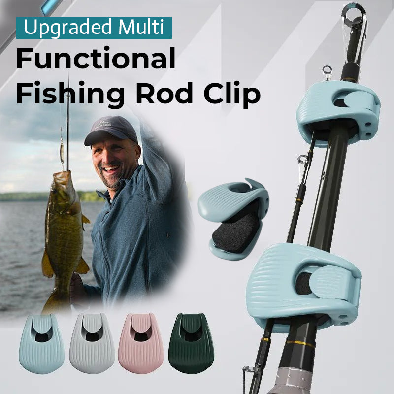 Upgraded Multi-Functional Fishing Rod Clip