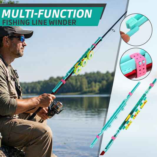 🎣 Multi-Function Fishing Line Winder