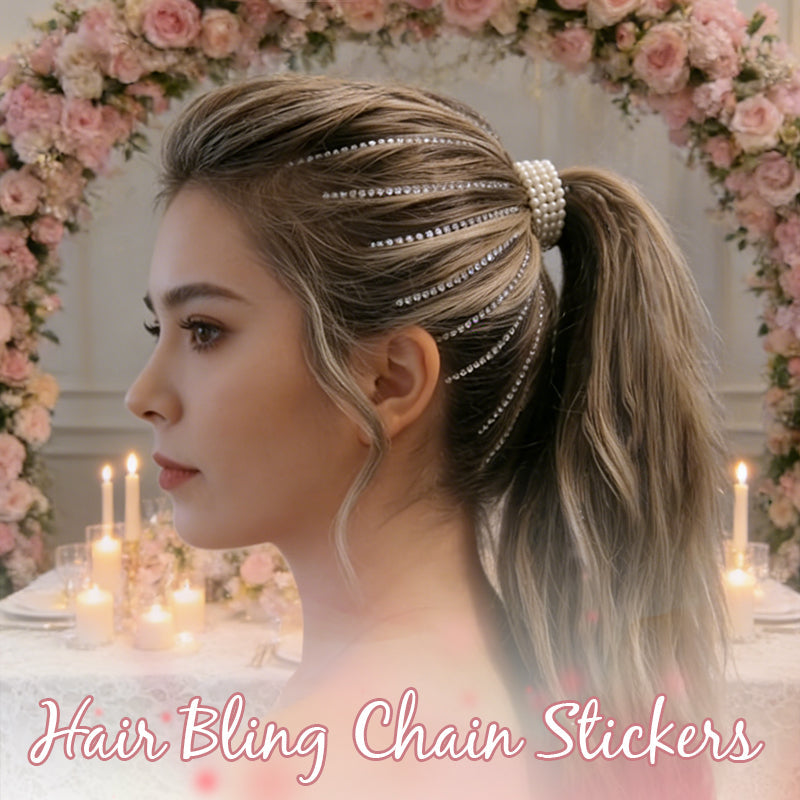 Hair Bling Chain Stickers