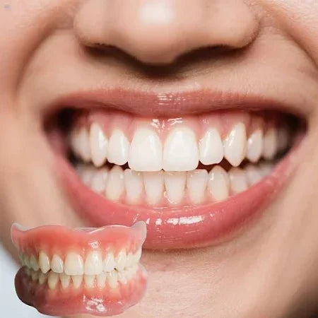 Custom-made functional dentures. Boost your confidence. ✨