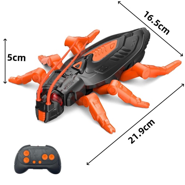 Infrared Wall-Climbing Gecko RC Toy with Lights 🦎✨