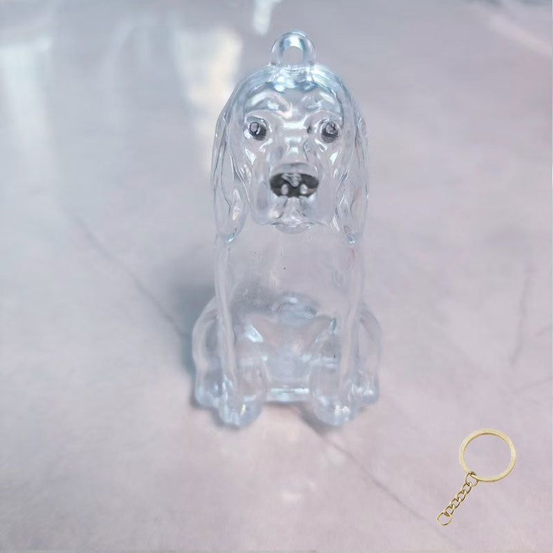 🐶Pet Hair Souvenir Pendant Keychain – Keep the Warmth of Your Companion💖✨