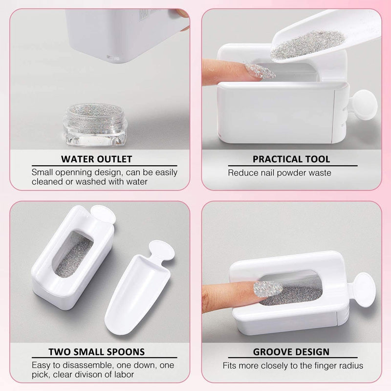 Nail Art Powder Recycling Box