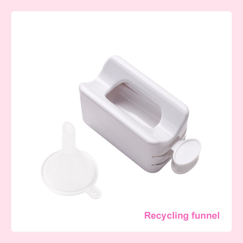 Nail Art Powder Recycling Box