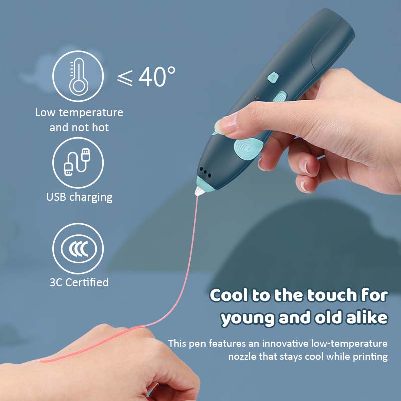 Low Temperature 3D Printing Pen