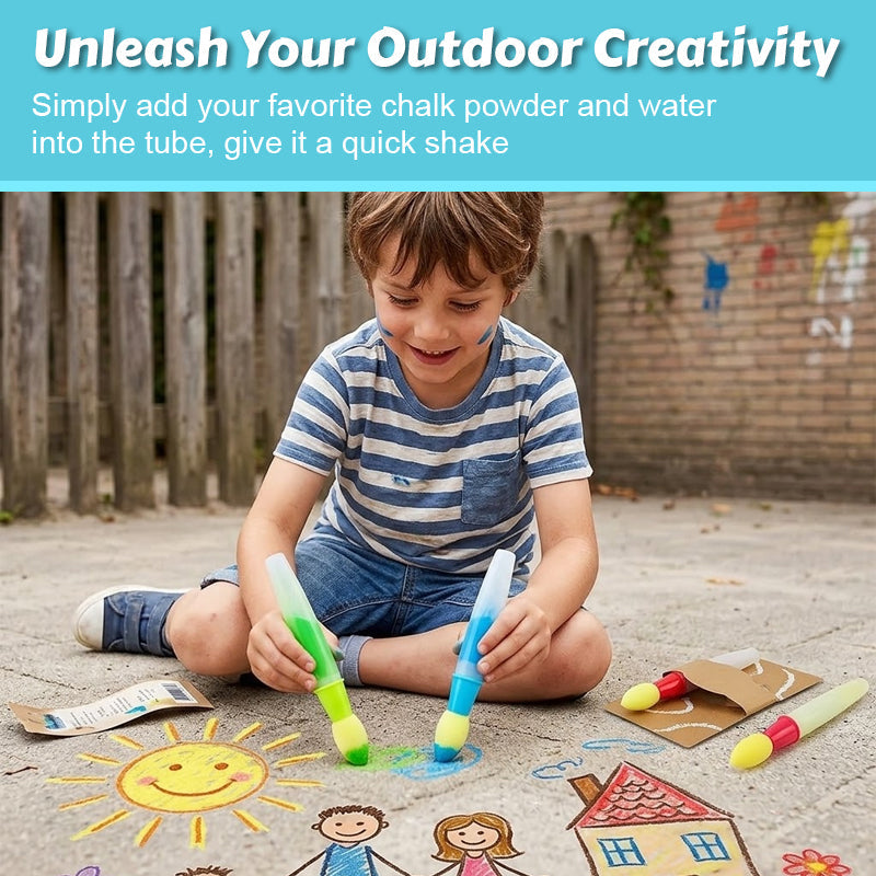 🎨 Chalk Paintbrush Set: The World Is Your Canvas!