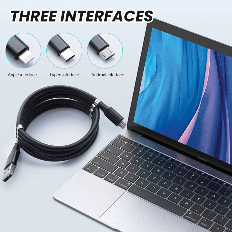 Portable Magnetic Data Cable