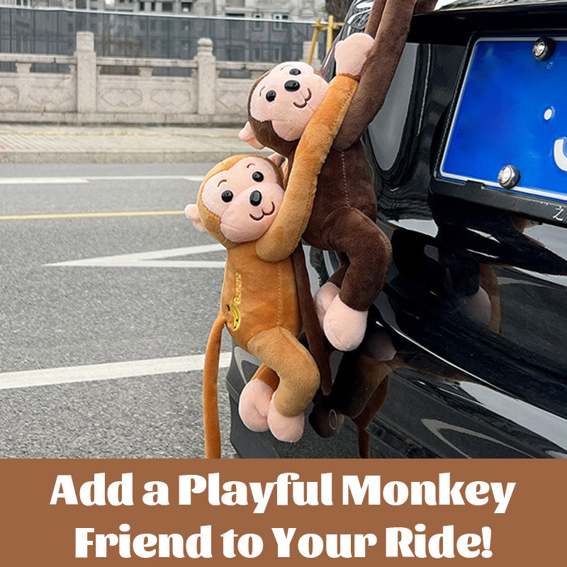 Car Exterior Long Arm Monkey Hanging Ornament