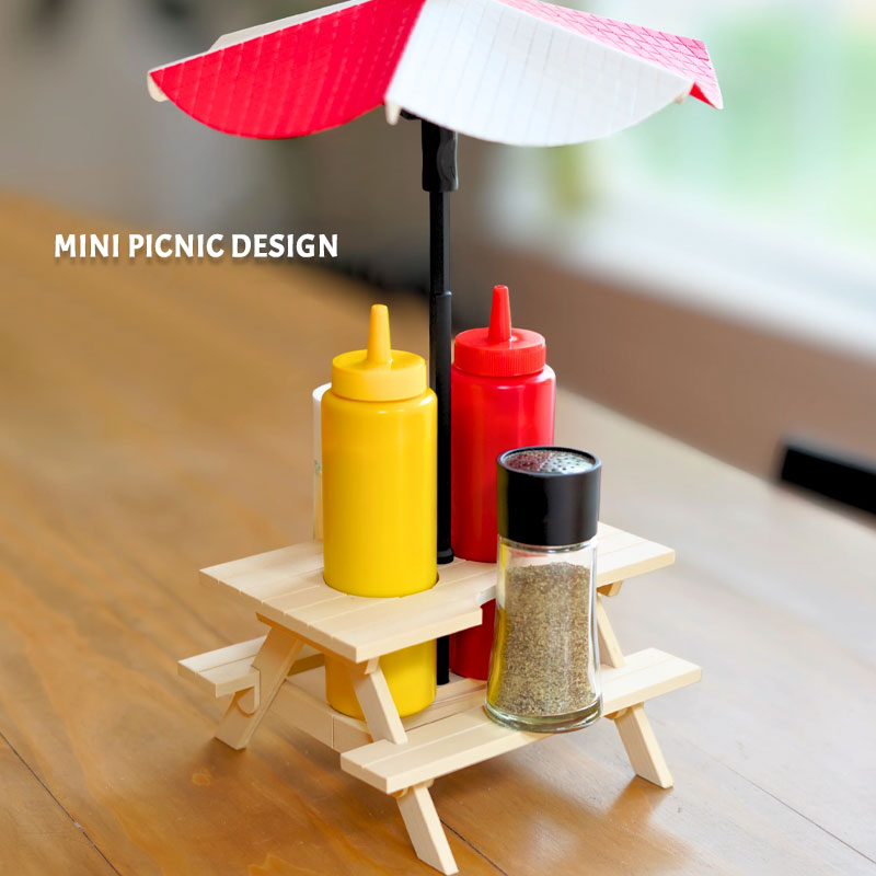 Picnic Table Condiment Box