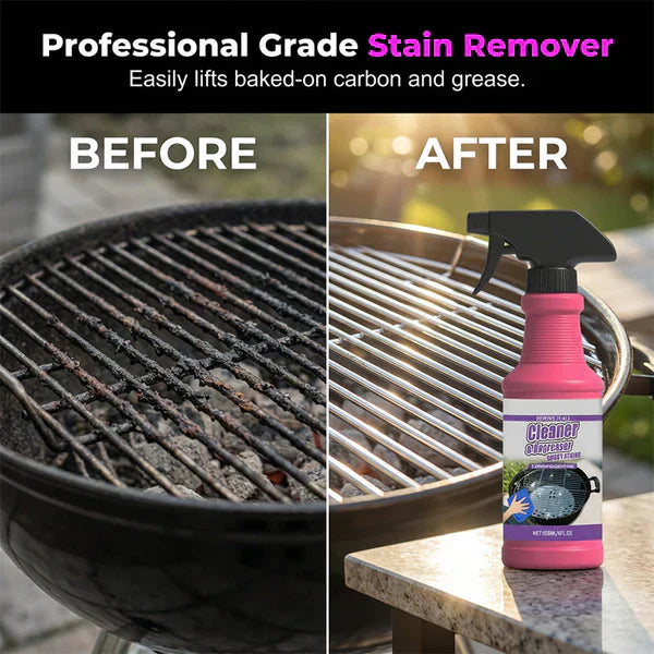 🌞Summer Hot Sale 🌿Fast-Acting Heavy-Duty Grill Degreaser Spray