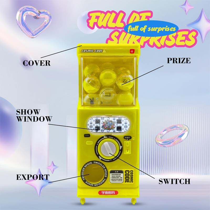 🎁 Mini Capsule Toy Machine（Color is random）