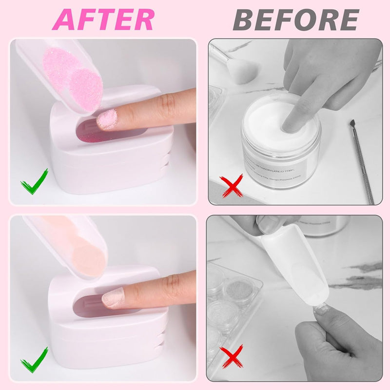 Nail Art Powder Recycling Box