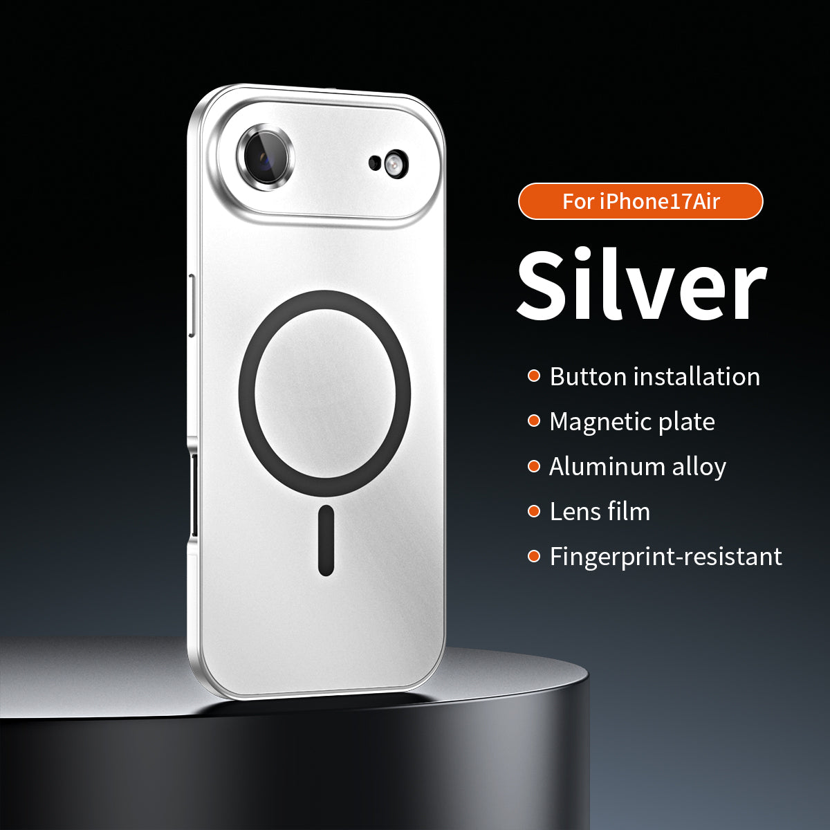✨17-13🔥Magnetic Aluminum Frame Case For Iphone