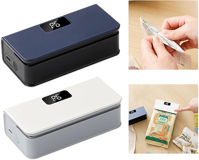 FreshSnap: 2-in-1 Mini Heat Sealer & Cutter