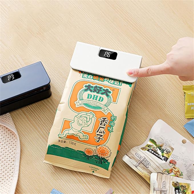FreshSnap: 2-in-1 Mini Heat Sealer & Cutter