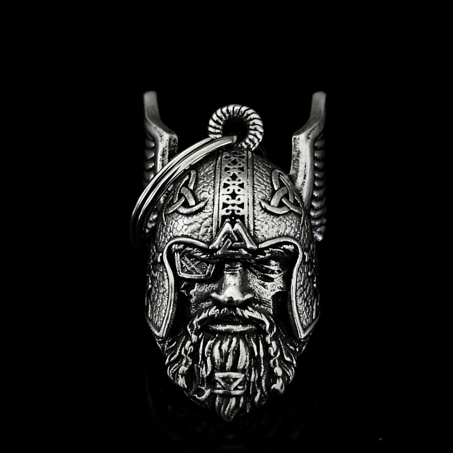 🛡️ Odin’s Viking Talisman Keychain Protection Charm 🔔