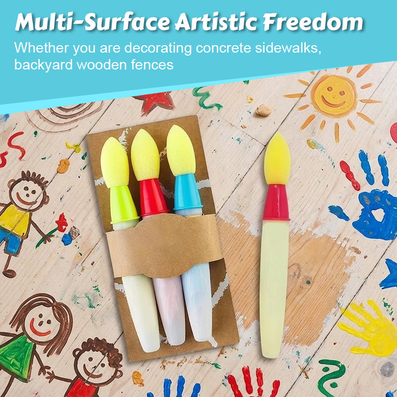 🎨 Chalk Paintbrush Set: The World Is Your Canvas!