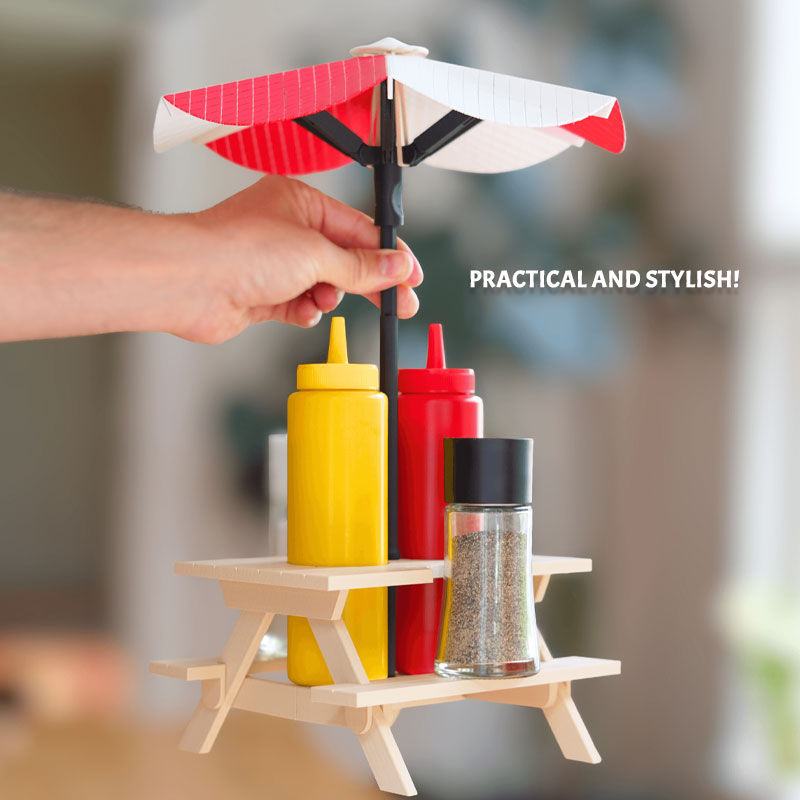 Picnic Table Condiment Box