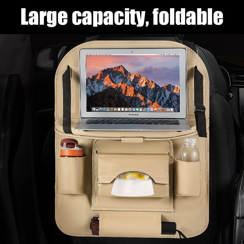 Car Seat Back Storage Table