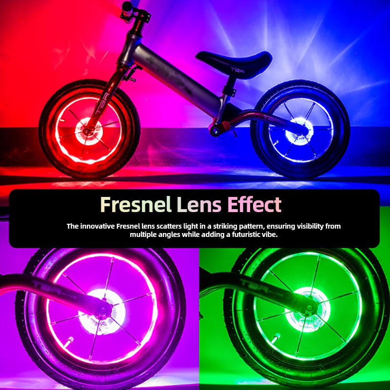 Bicycle night riding hub light