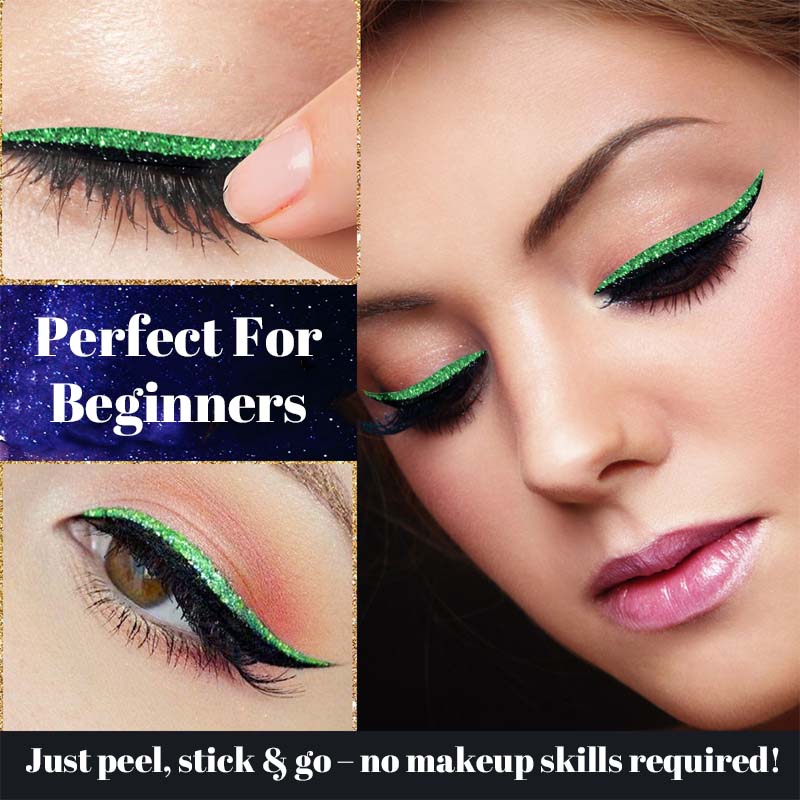 ✨ SELF-ADHESIVE EYELINER & LASH STICKERS