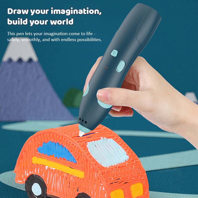Low Temperature 3D Printing Pen